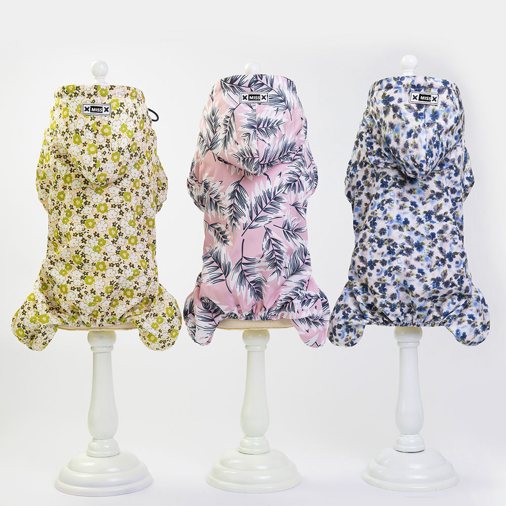 Hund Regnrock Husdjur kläder Hund kläder Regn