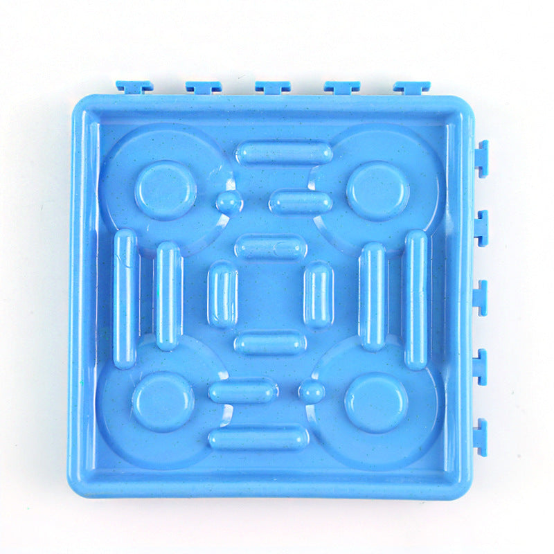 Anti-choking slow food cat bowl portable dog bowl