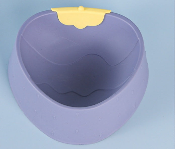 Jordgubbs husdjur skål hund skål tecknade