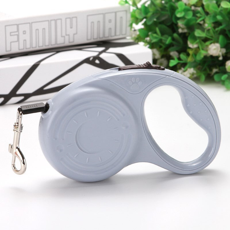 Automatic retractable dog leash