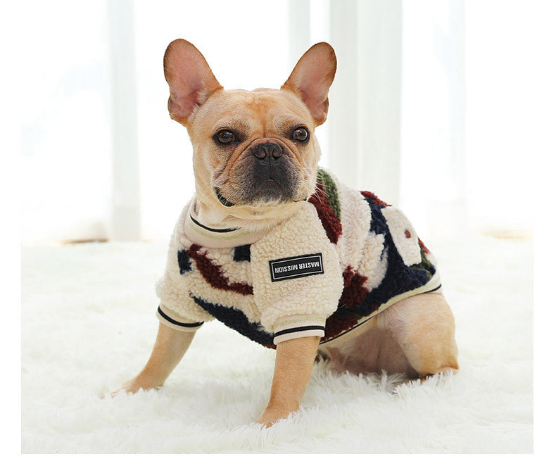 Dog hooded coat