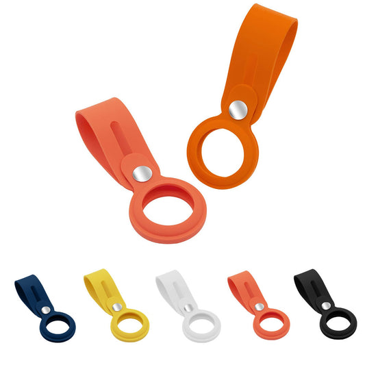 Compatible with Apple, Suitable For Apple Apple Smart Bluetooth Anti-Lost Tracker Silicone Case Airtag Keychain