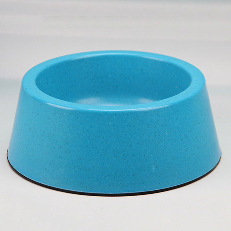 Bamboo fiber dog bowl