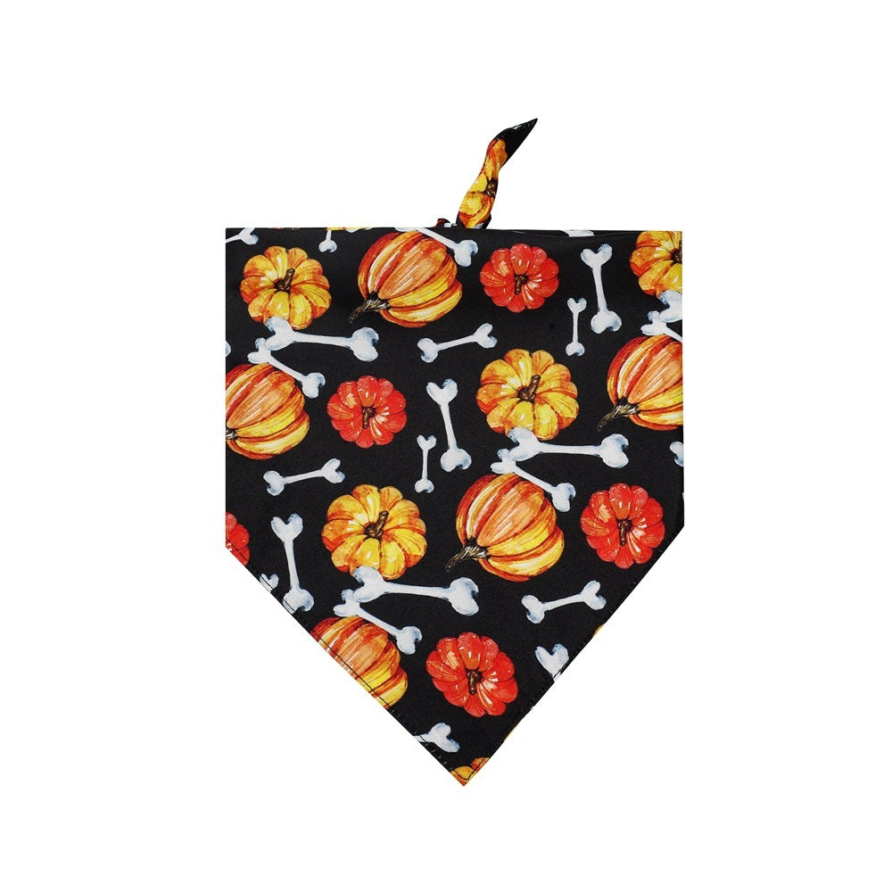 Halloween Dog Bib Saliva Towel   Pet