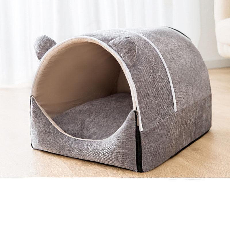 Warm And Washable Dog Kennel