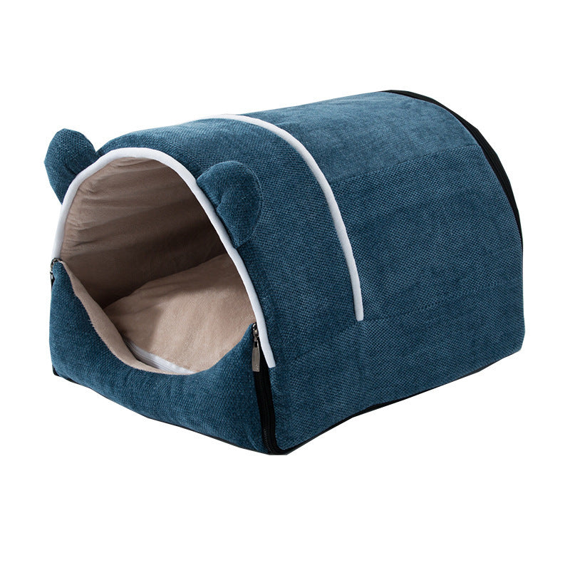 Warm And Washable Dog Kennel